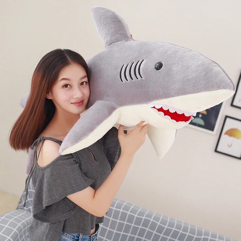 Kawaii Shark Plush Jumbo Edition (100cm)