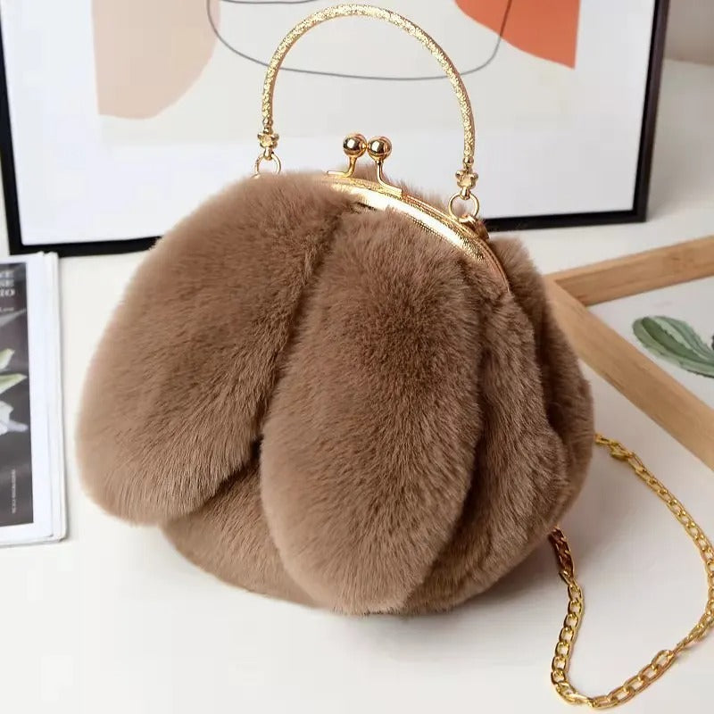 Kawaii Bunny Ears Plush Bag – Limited Edition