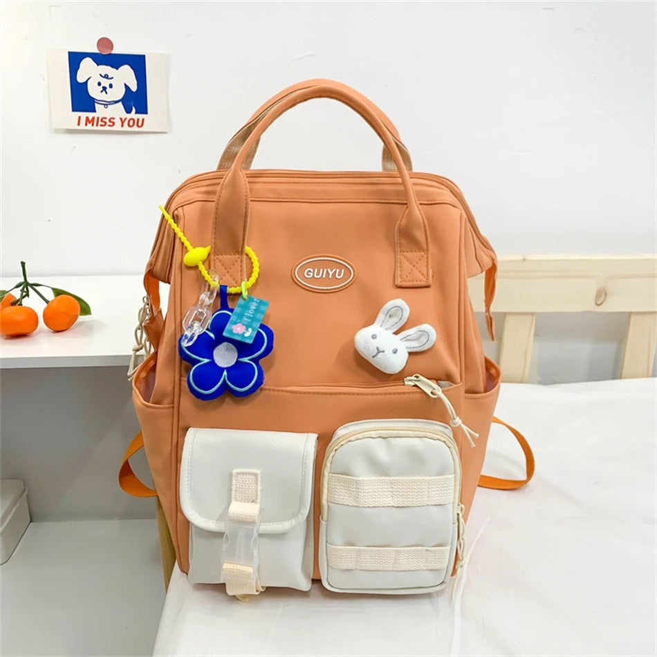 Kawaii Candy Style Zipper Harajuku Backpack