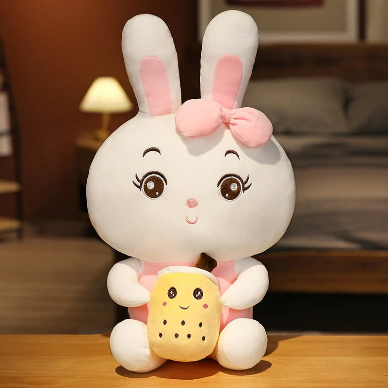 Boba Bunny Couple Plushies