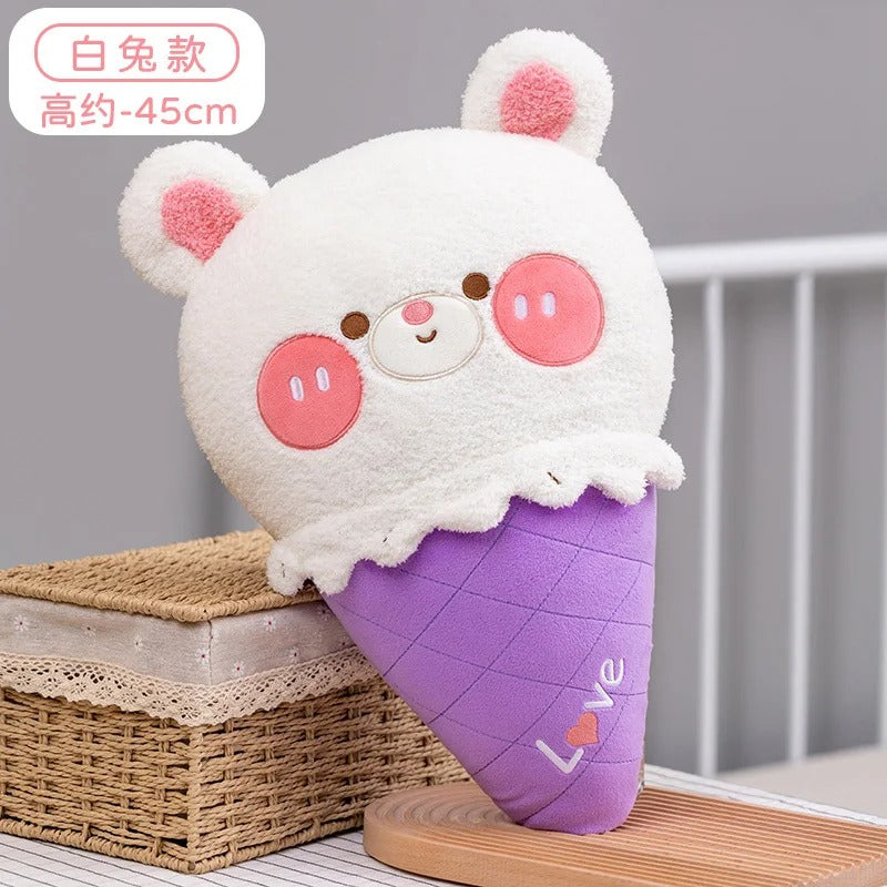 Kawaii Animal Series Lovely Cone Plush