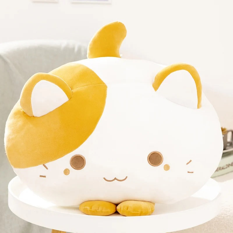 Kawaii Therapy Mochi Neko Cat Plush Pillow