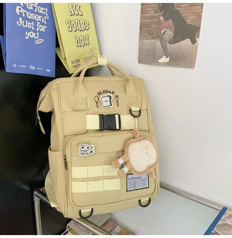 Kawaii Bakery Korea Style College Backpack – Limited Edition