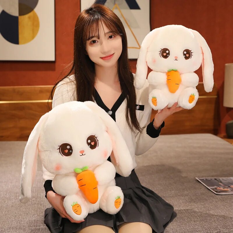 Kawaii Bunny Carrot Long Ears Plush XL (50cm)